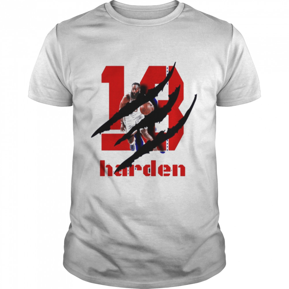 Sixers Basketball Player 13 James Harden shirt