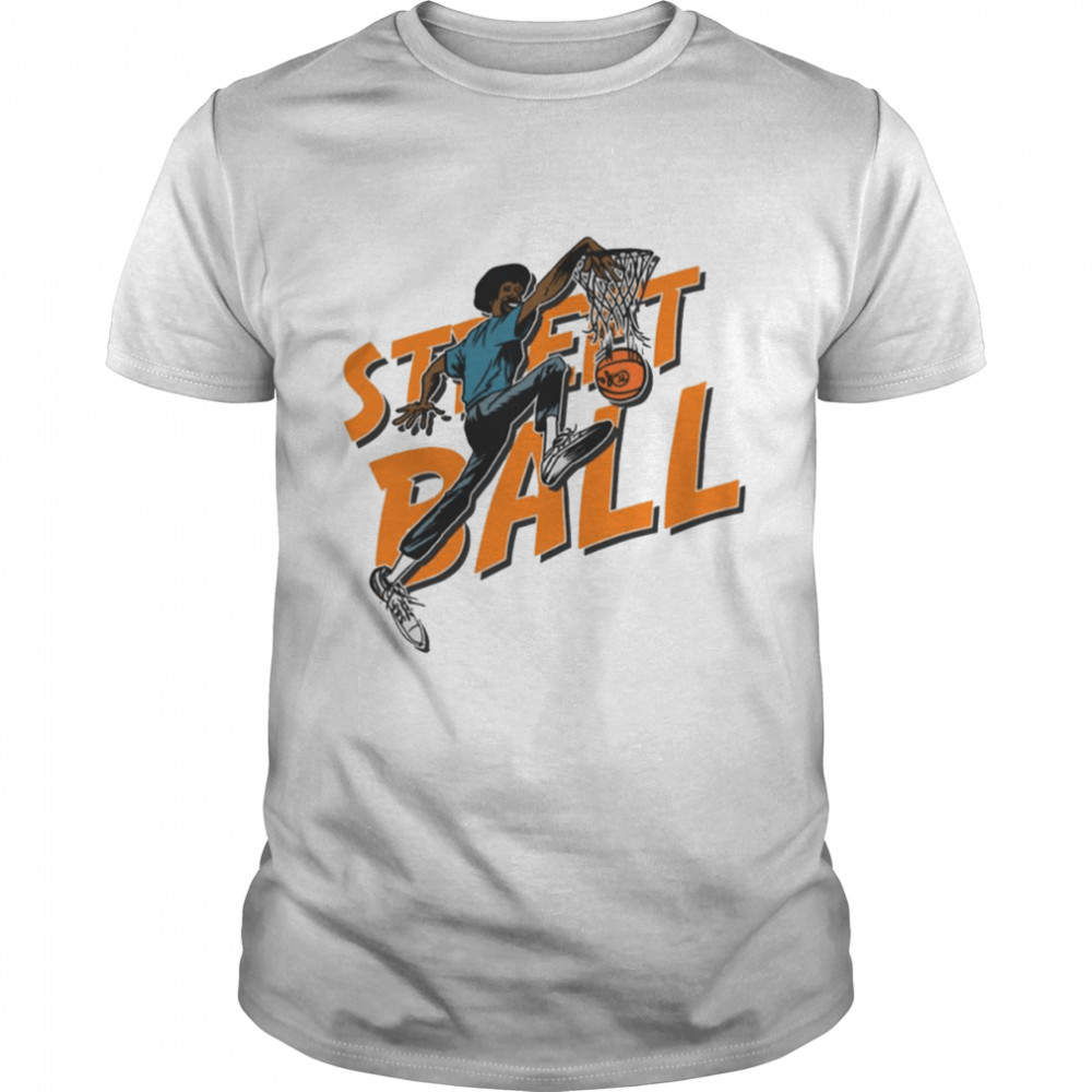 Street Ball Julius Erving Cartoon Design shirt