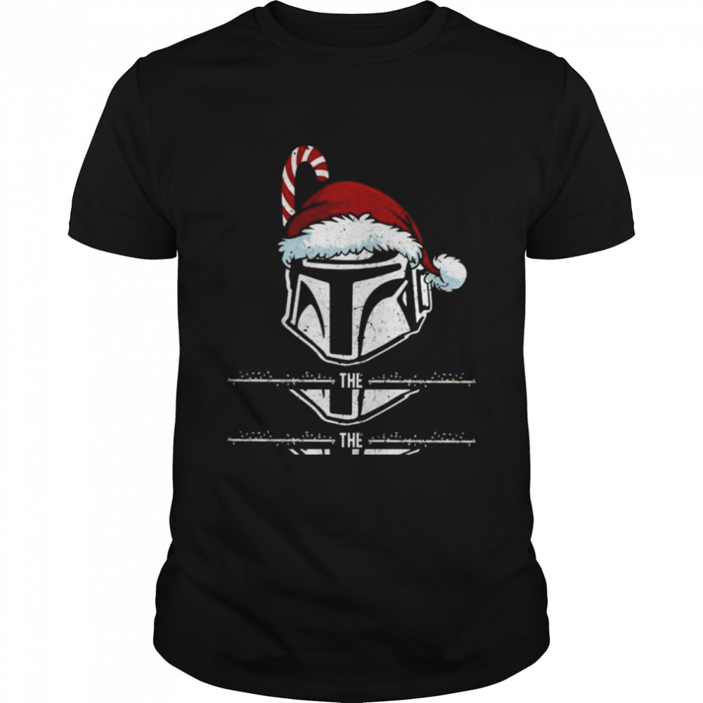 The Santalorian This Is The Way Disney Star Wars Xmas Light Shirt