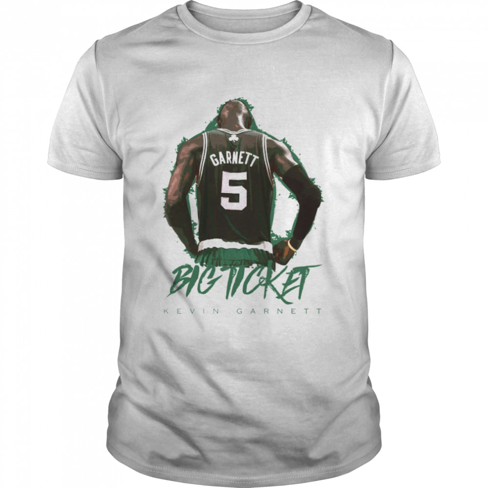 Thr Big Ticket Kevin Garnett Basketball shirt