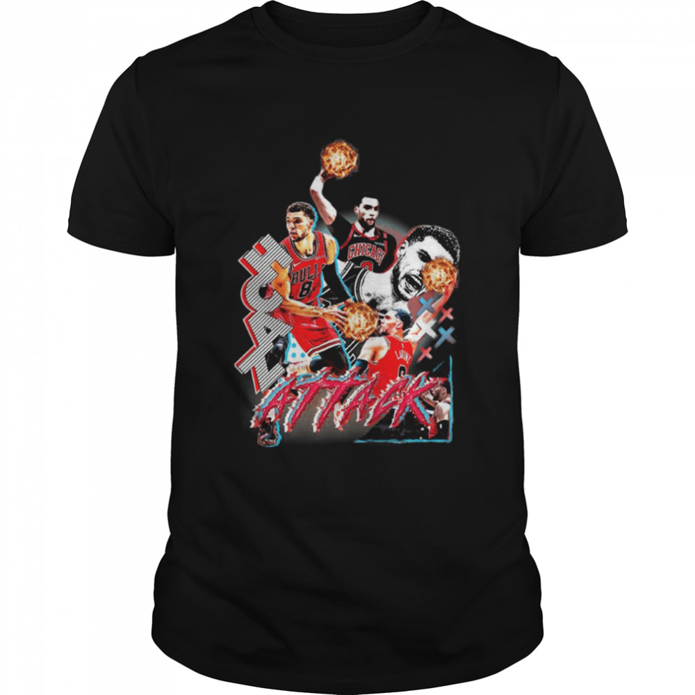 Zach Attack Zach Lavine Chicago Basketball shirt