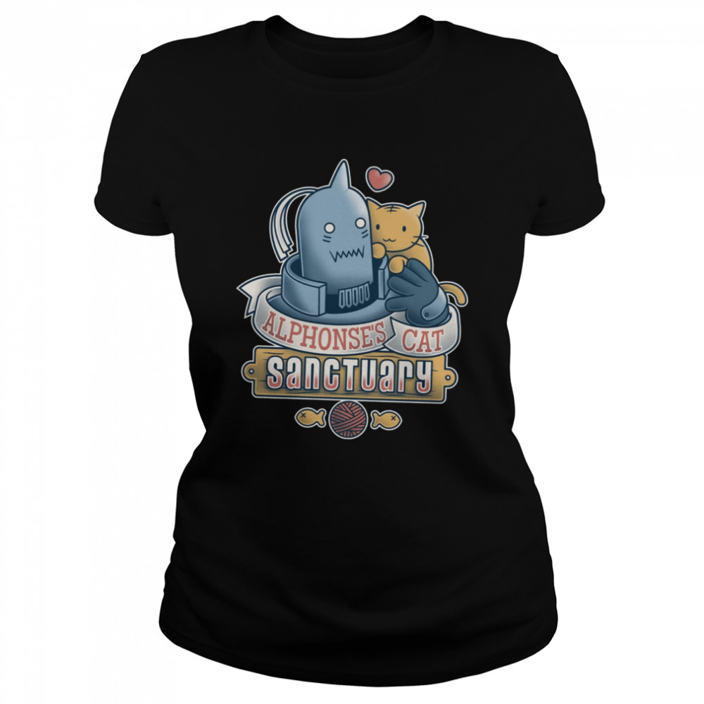 Alphonse’s Cat Sanctuary Fullmetal Alchemist shirt Classic Women's T-shirt