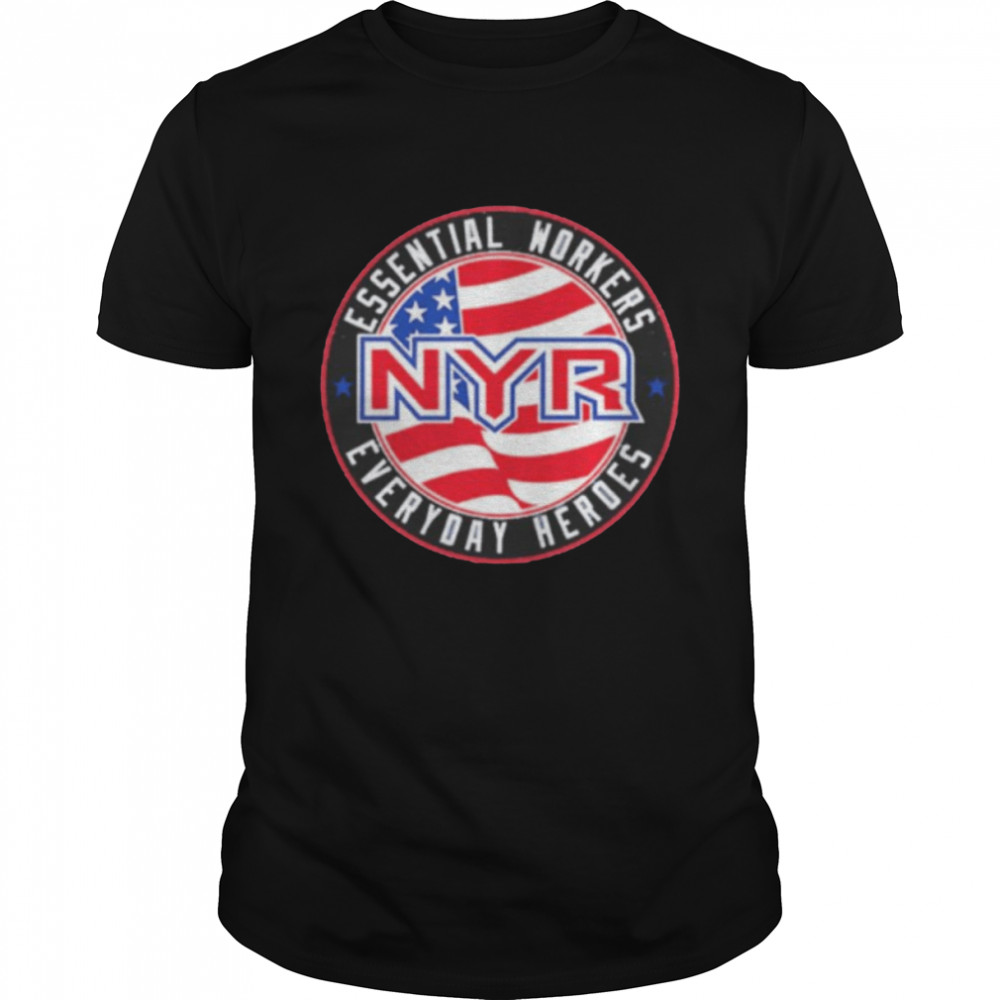 essential workers everyday heroes sportiqe NY Rangers 2022 shirt