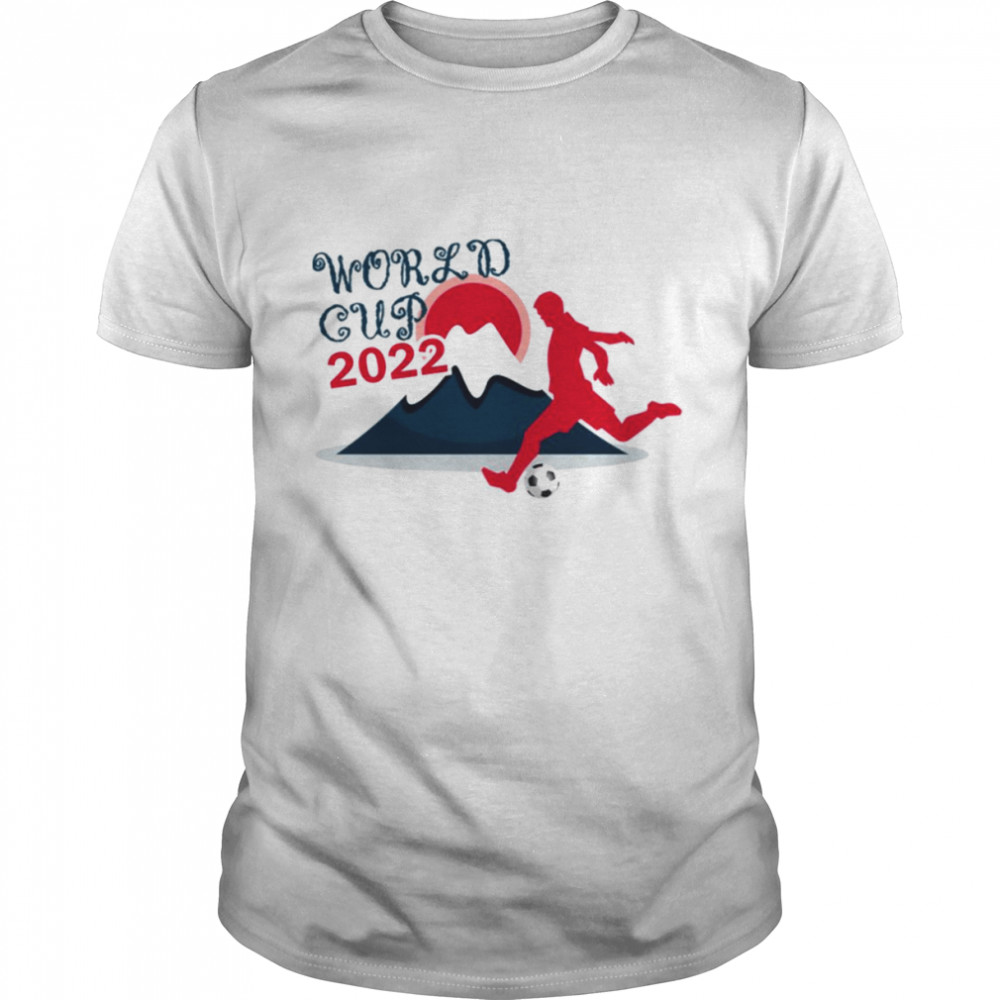 Fuji Moutain Japan World Cup Qatar 2022 Japan Flag shirt