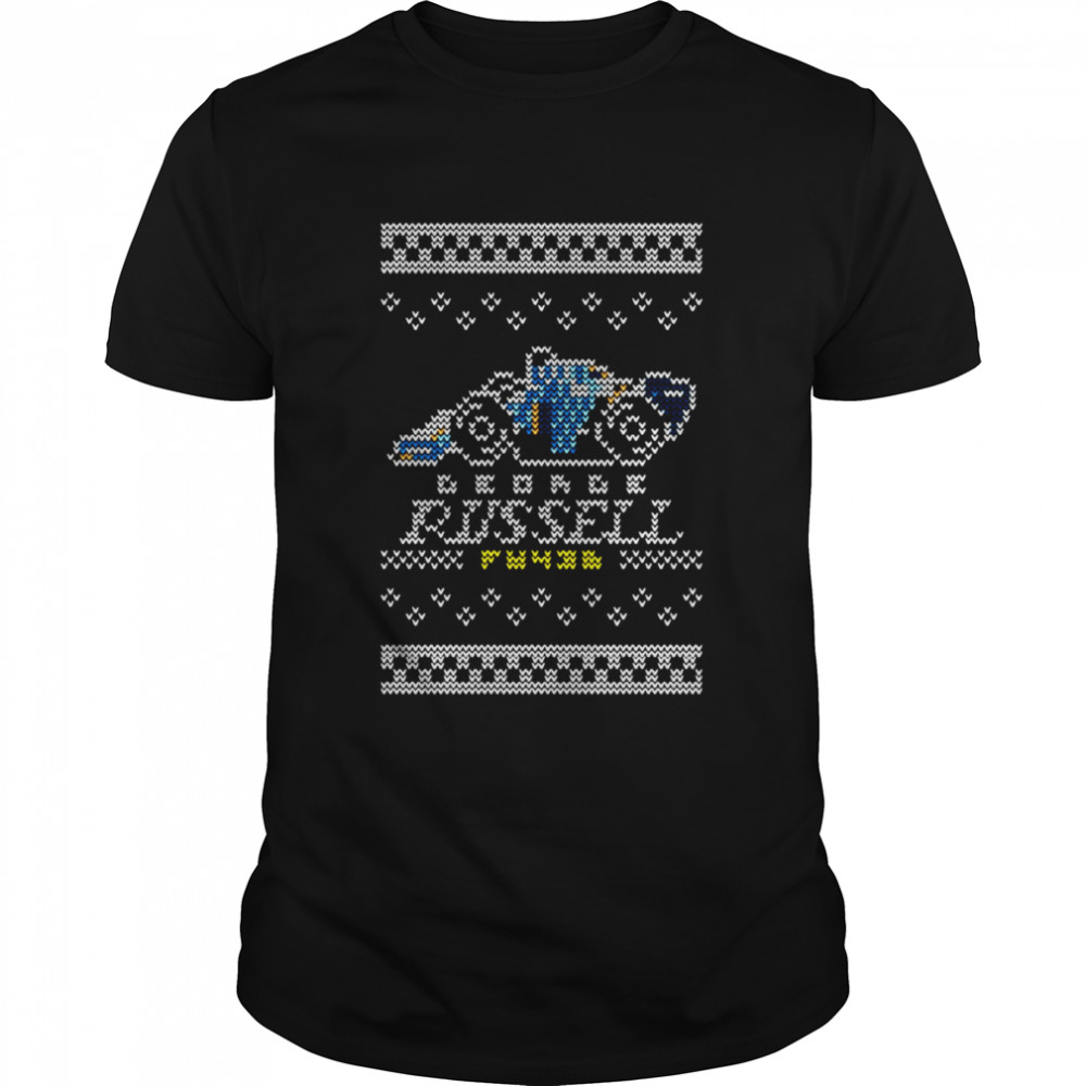 George Russell Christmas Pixel F1 Christmas shirt