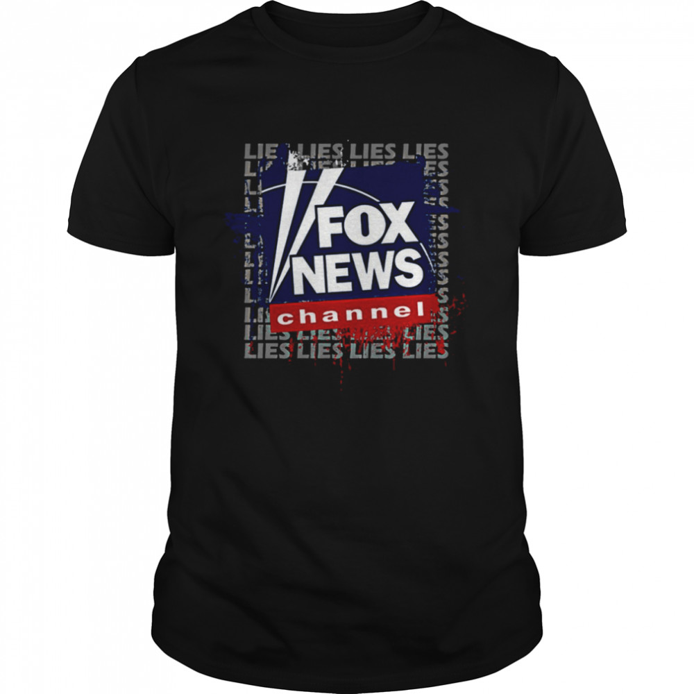 Lies Fox News Trendy Design shirt