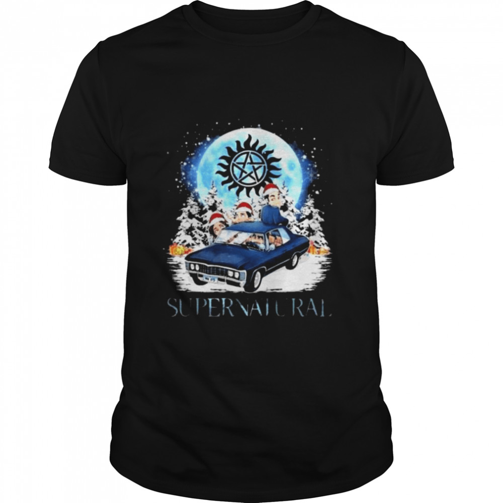 Supernatural Characters 2022 Merry Christmas Shirt