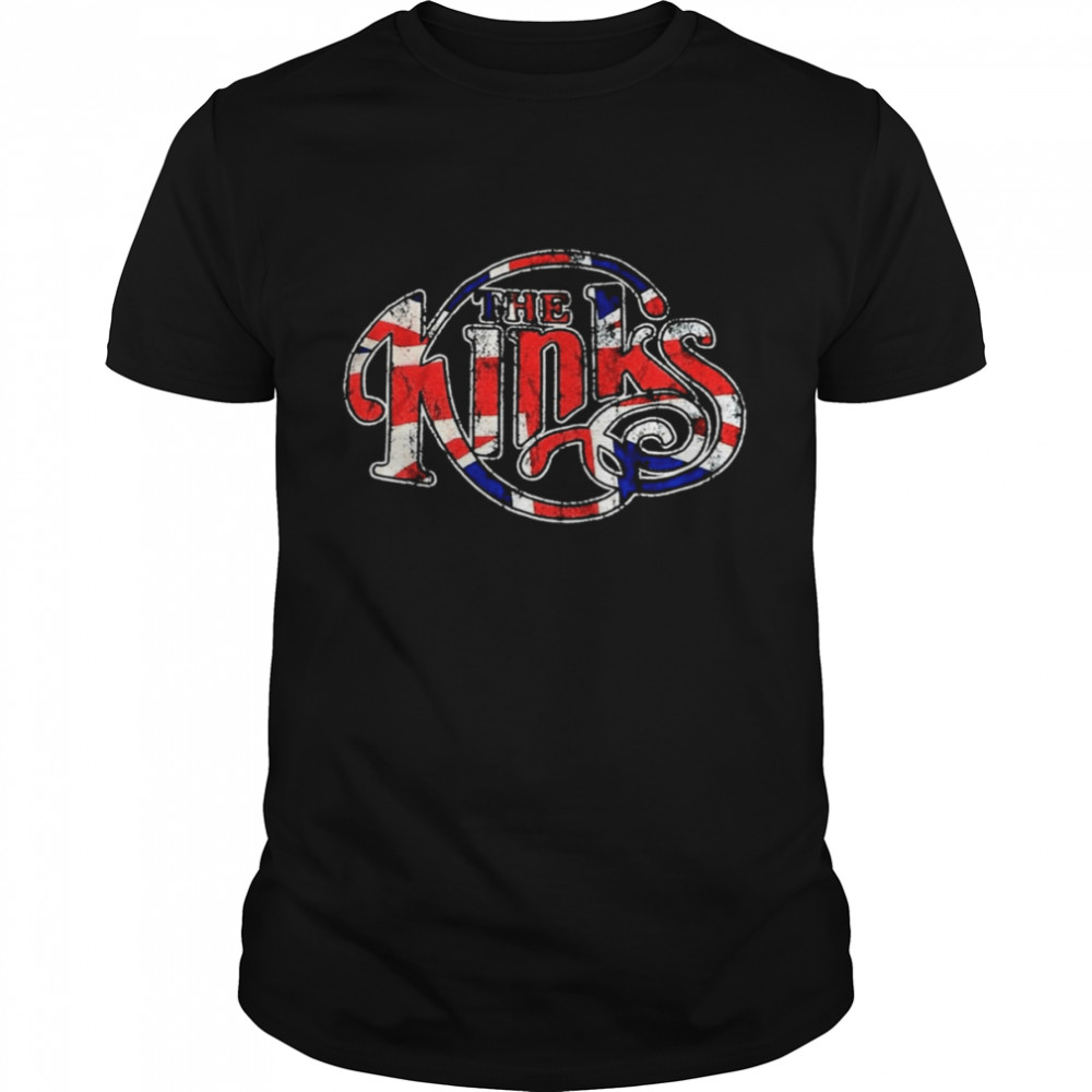 The Kinks Band Flag shirt