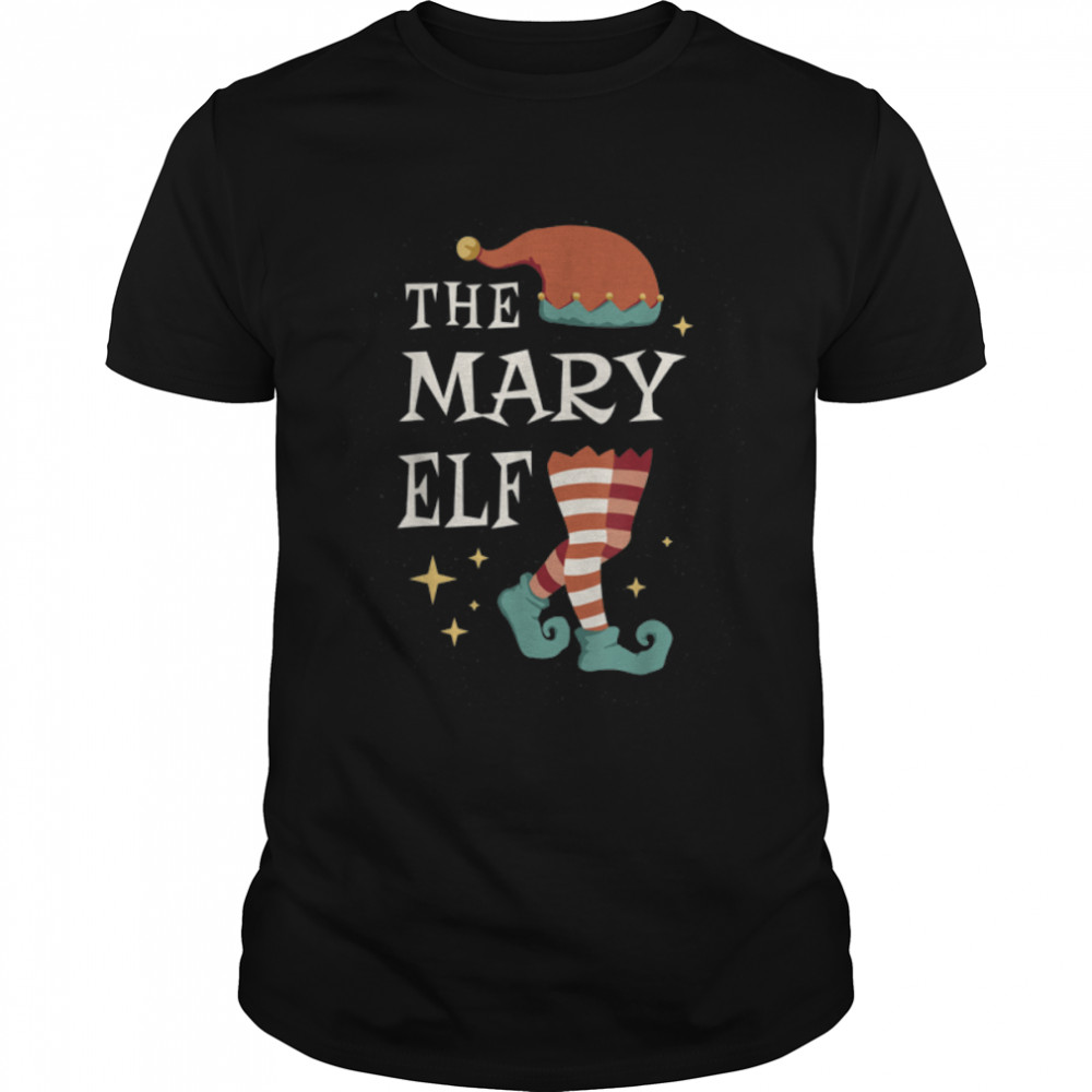 The Mary Elf – Christmas Pajama for Mary T-Shirt B0BNPXFLNM