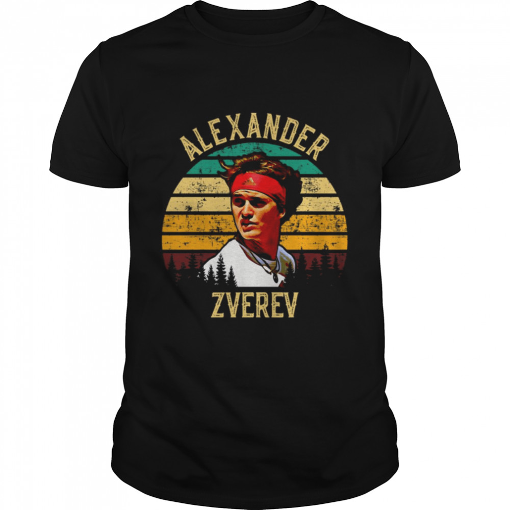 The Sascha Alexander Zverev Tennis Guy shirt