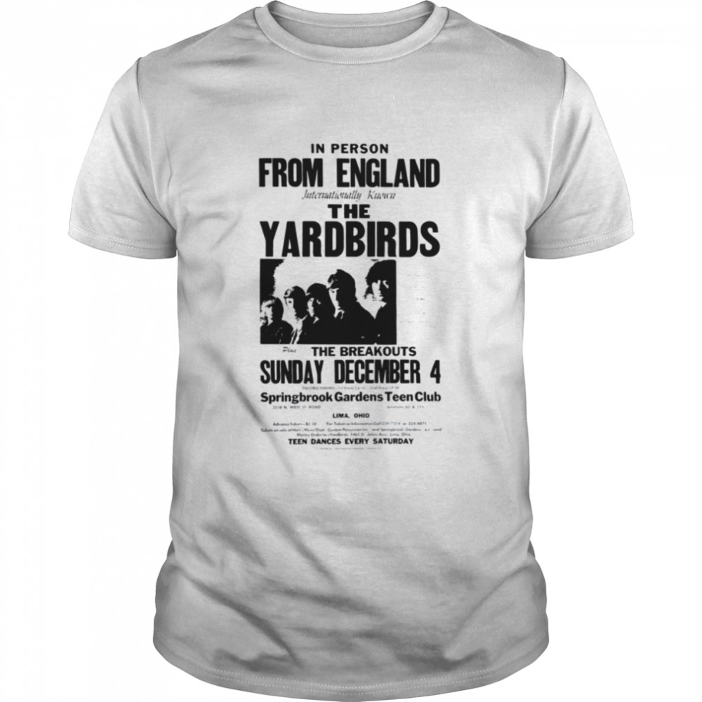 The Yardbirds 1960s Shapes Of Things shirt