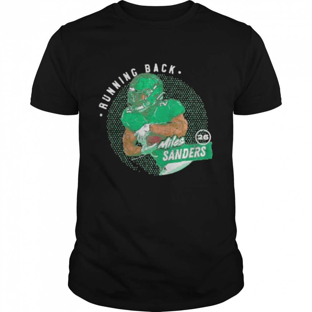 Awesome miles Sanders running back Philadelphia Eagles shirt