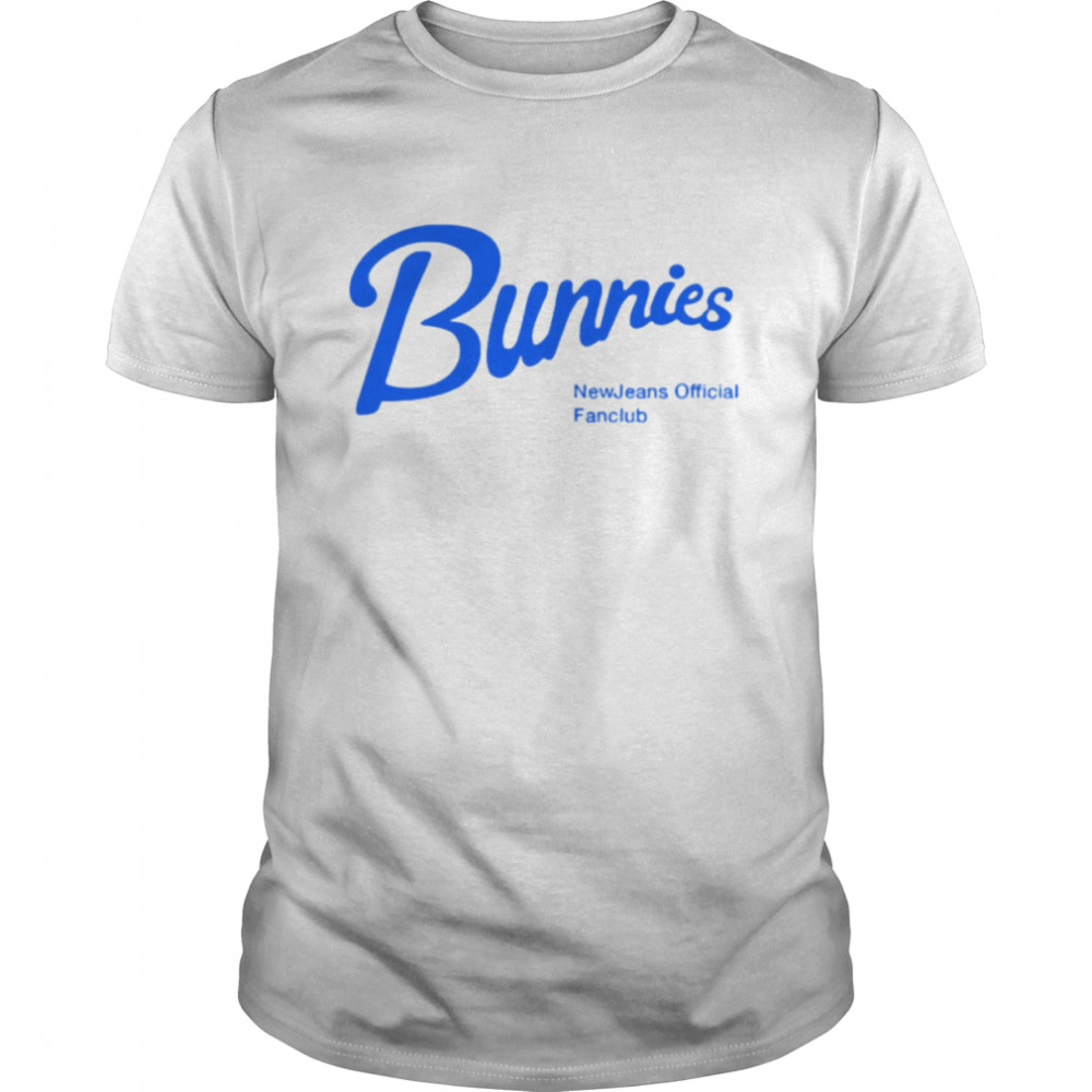 Bunnies Newjeans Official Fanclub Logo shirt