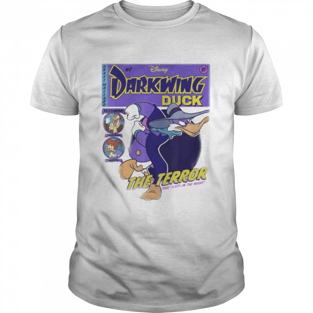 Darkwing Duck Super Hero Disney The Terror shirt