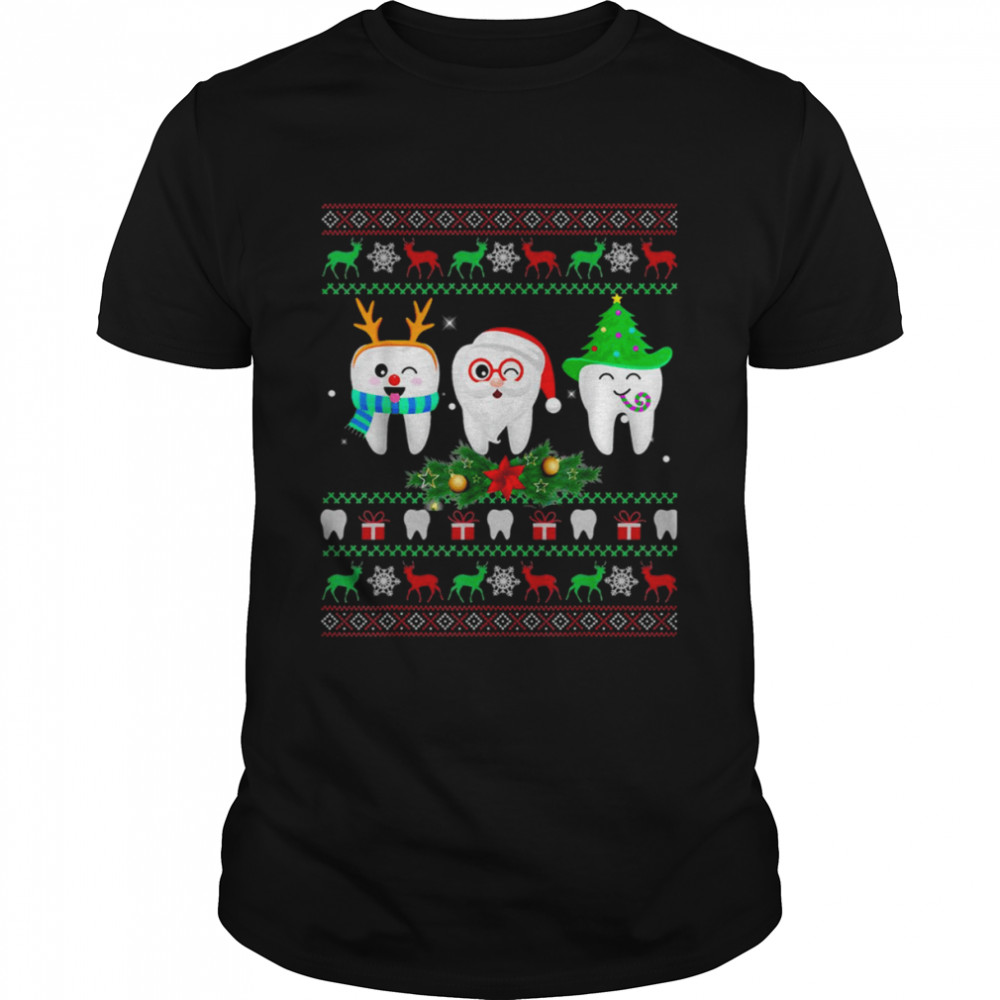 Dental Hygienist Dentist Ugly Christmas Sweater Dentist shirt