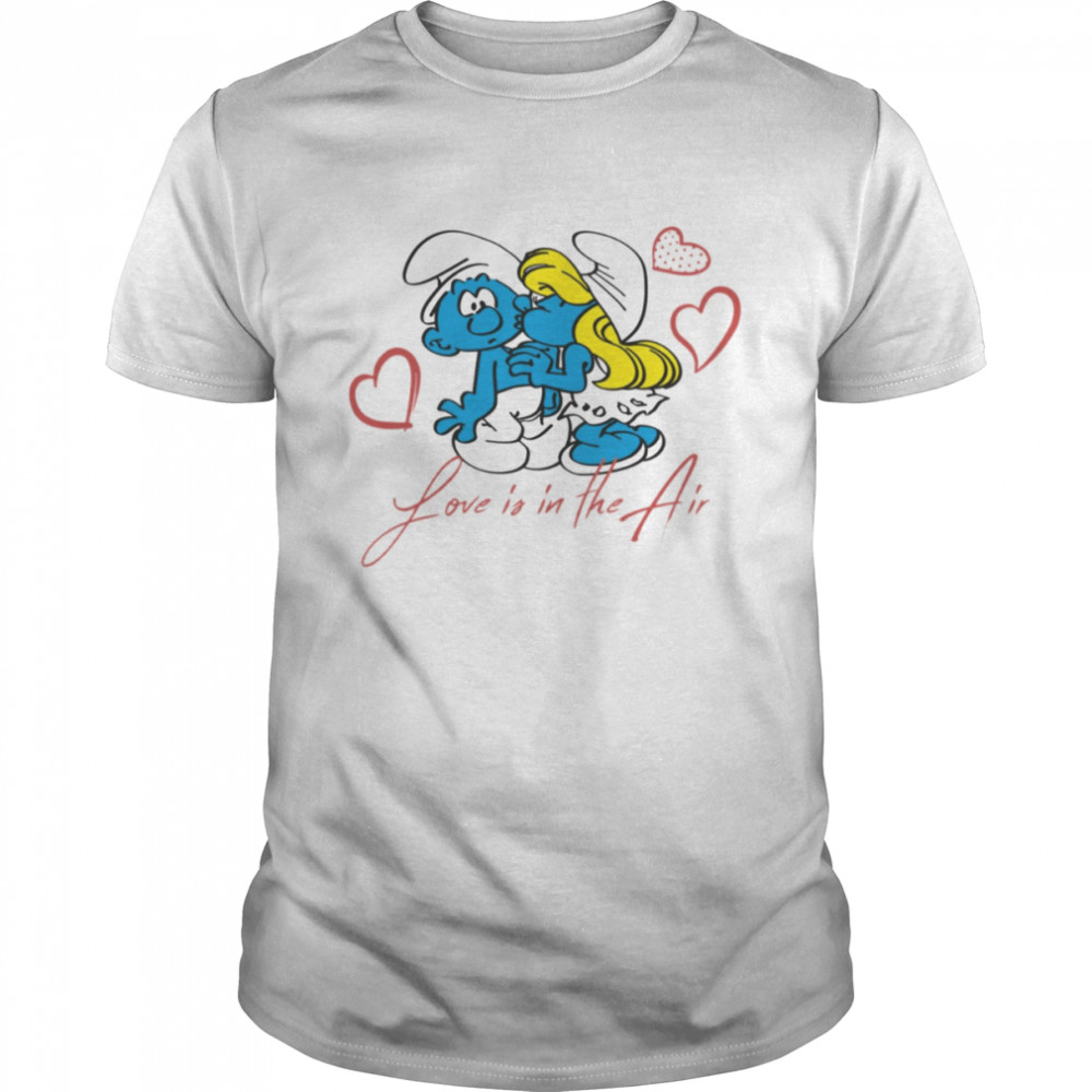 Love Is In The Air The Smurfs shirt