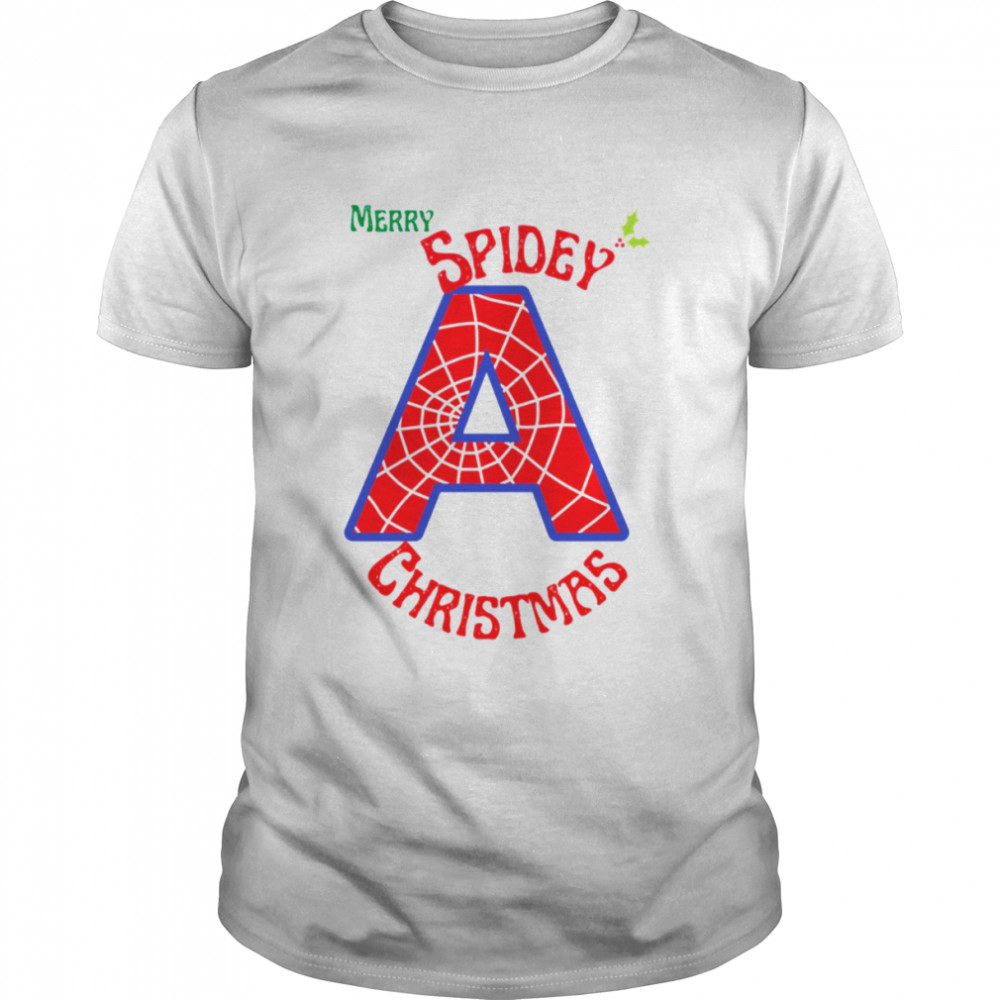 Merry Spidey A Christmas Funny Spiderman Marvel shirt