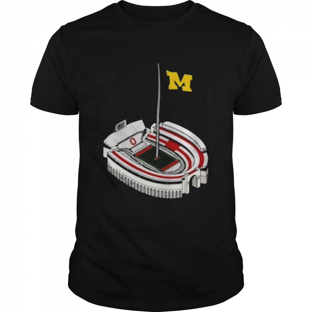 Michigan Wolverines flag pitch 2022 shirt