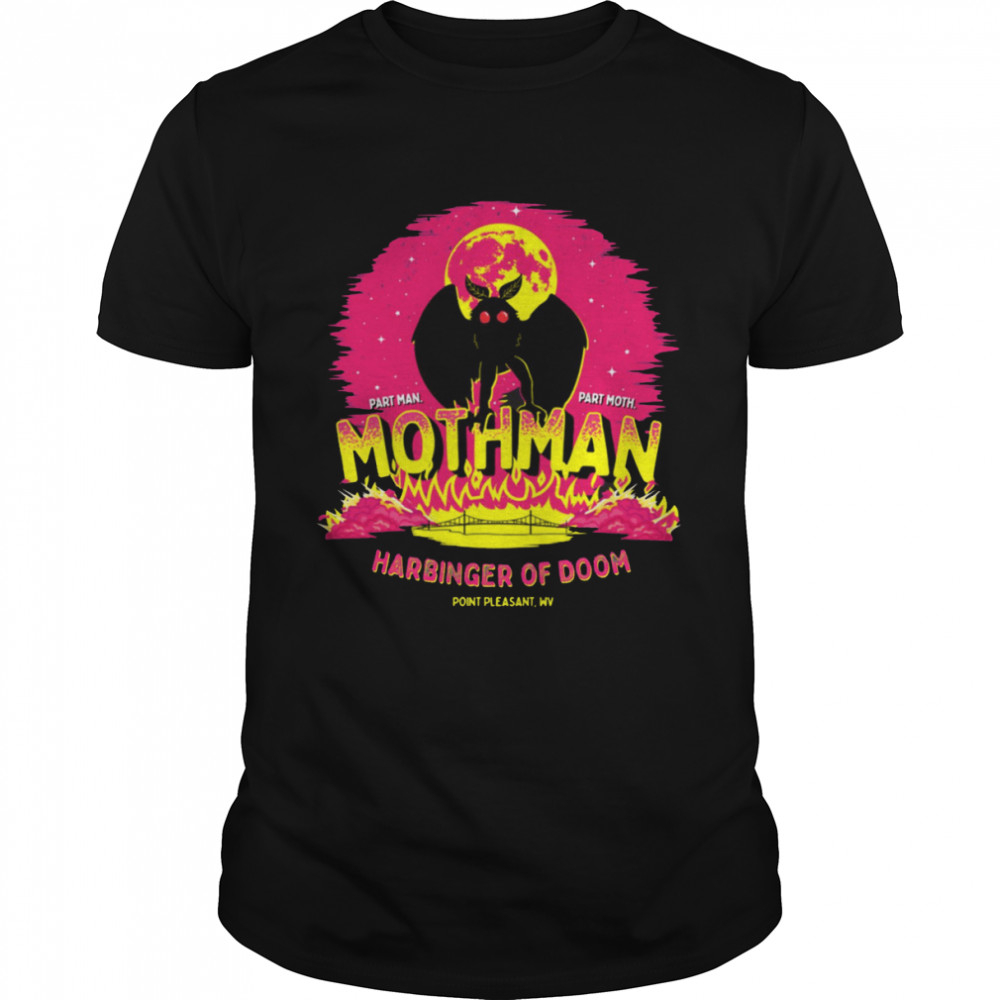 Mothman Art Mothman Harbinger Of Death shirt