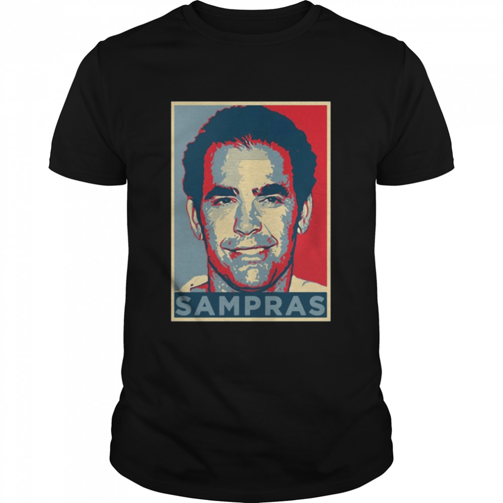 Pete Sampras Digital Graphic Tennis Pro Shirt