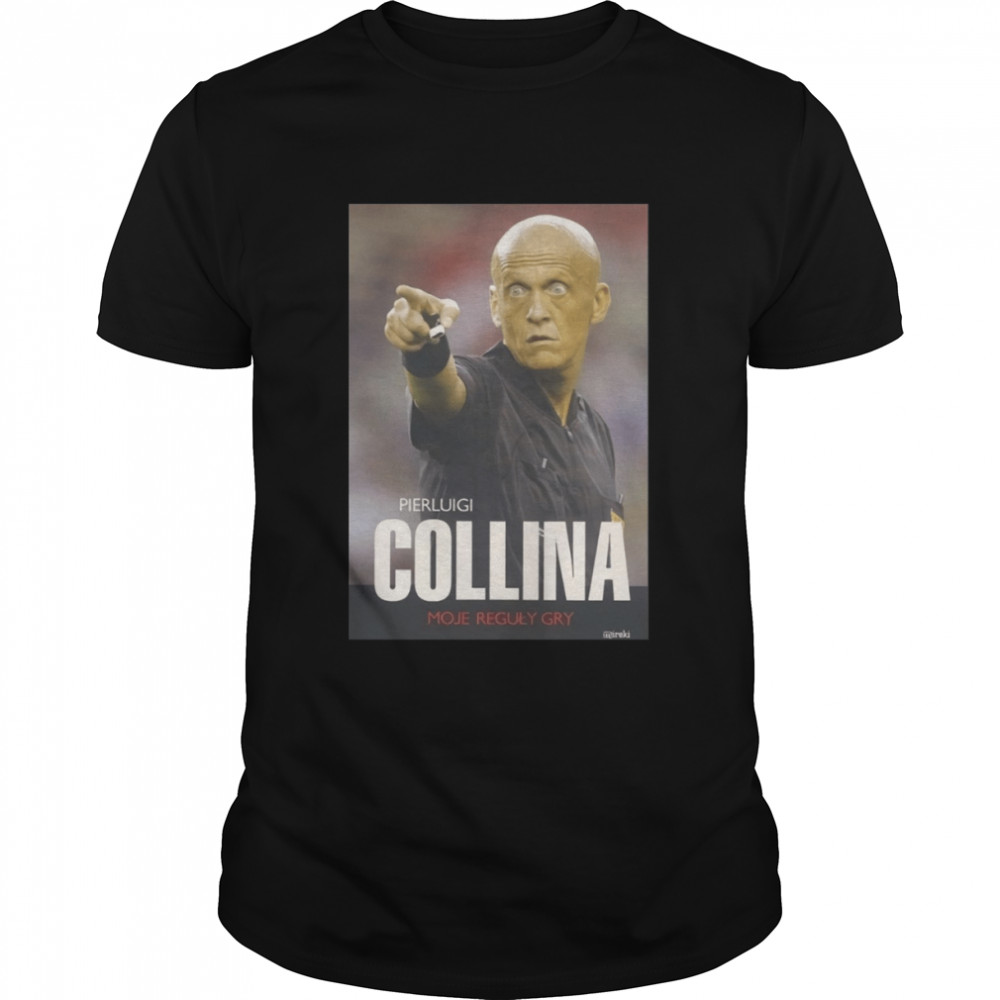 Pierluigi Collina Iconic Moment On Football Match shirt