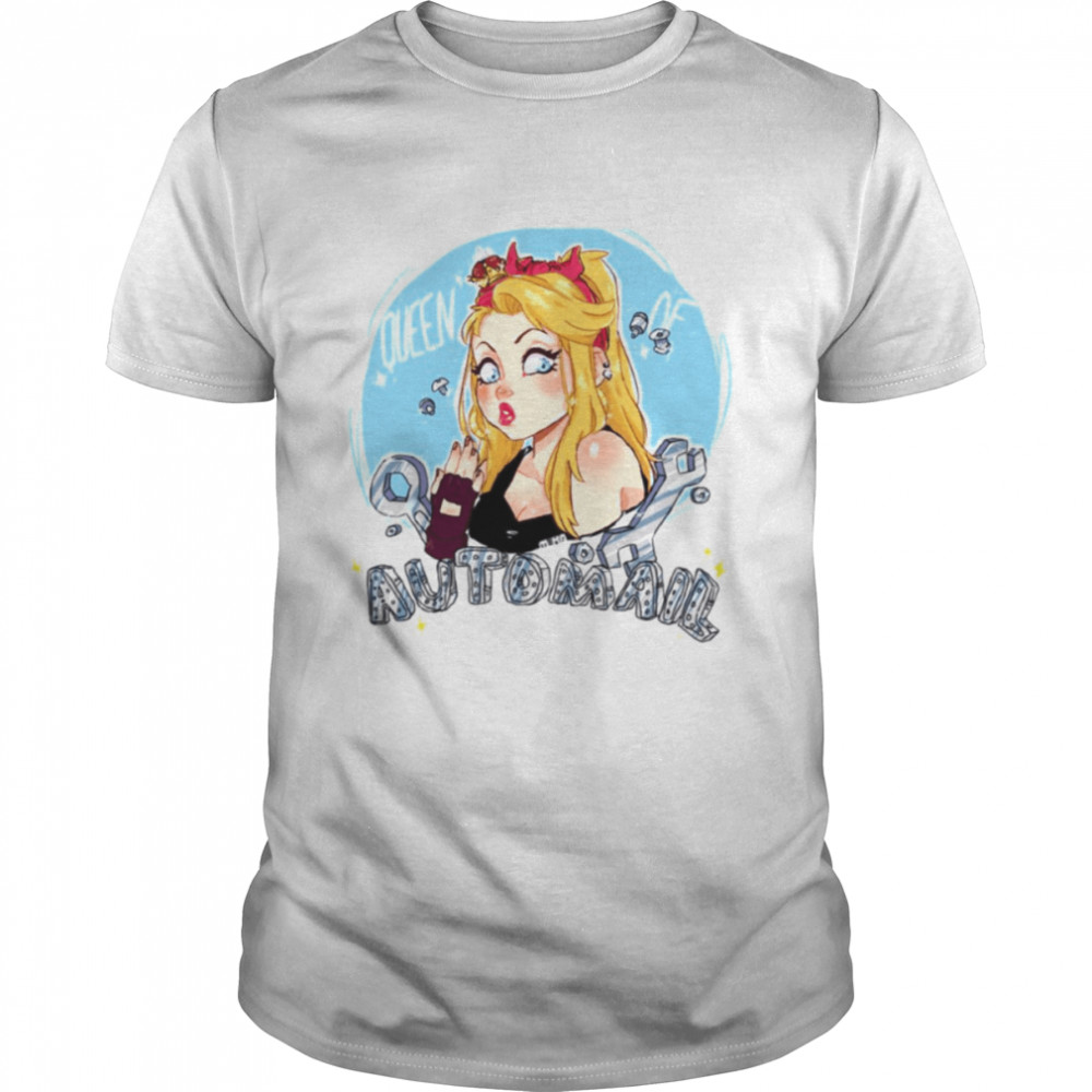 Queen Of Automail Fullmetal Alchemist Winry Rockbell  shirt