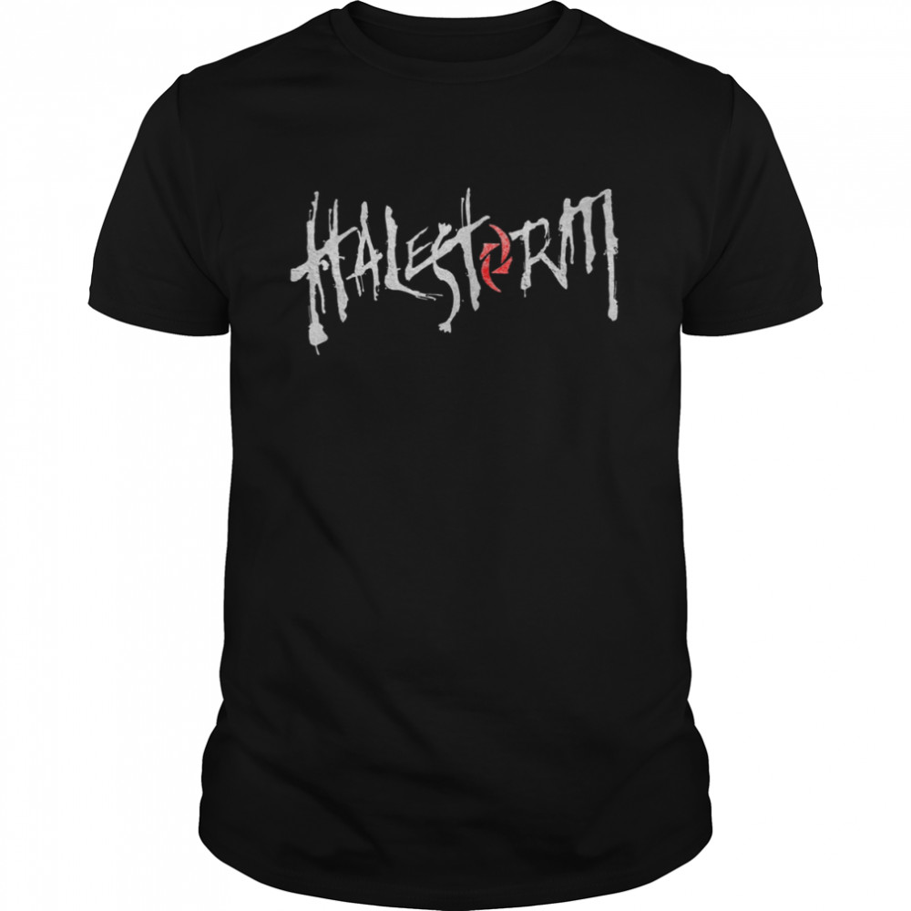 Retro 90s Rock Band Logo Halestorm shirt