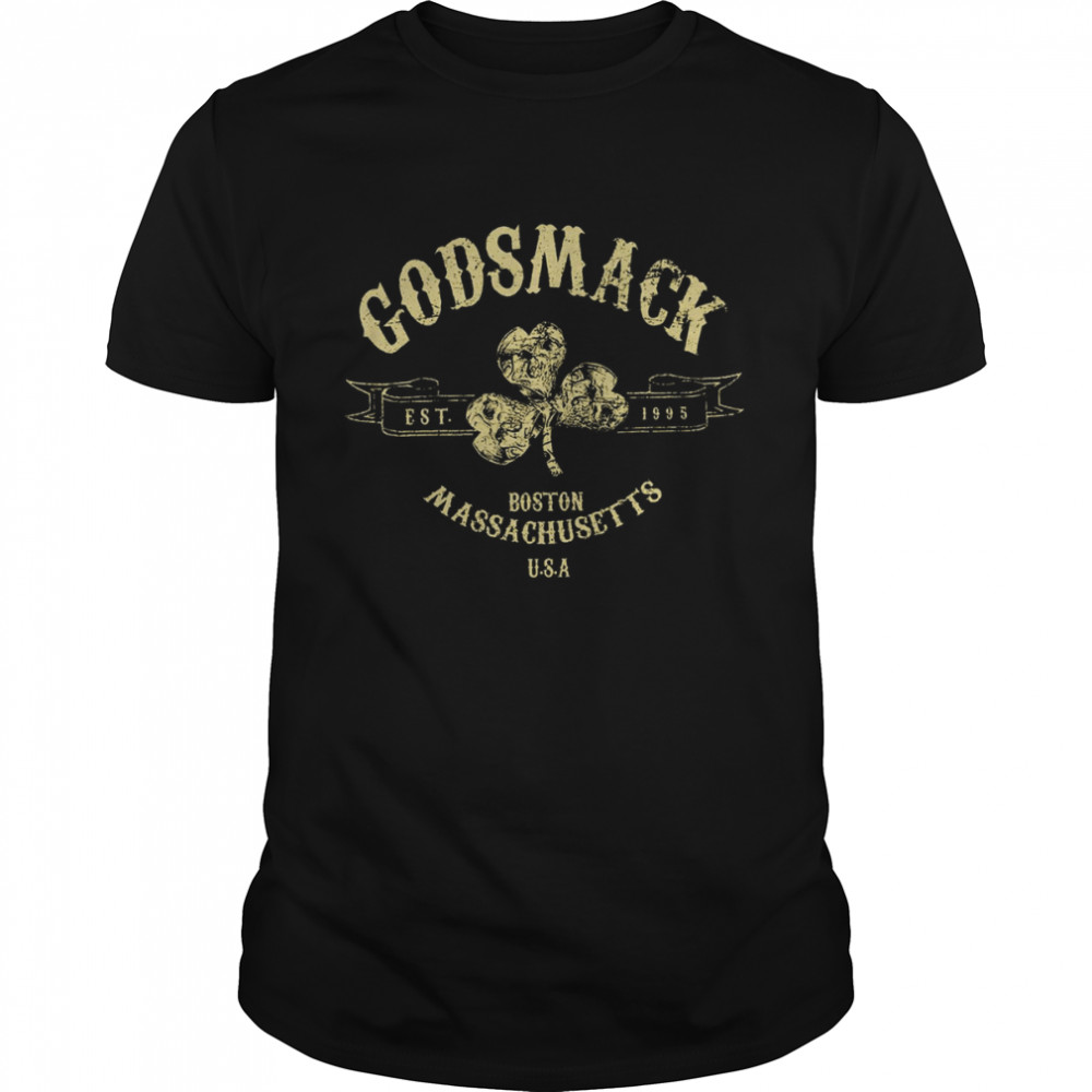 Rock Band Boston Smack This Godsmack shirt