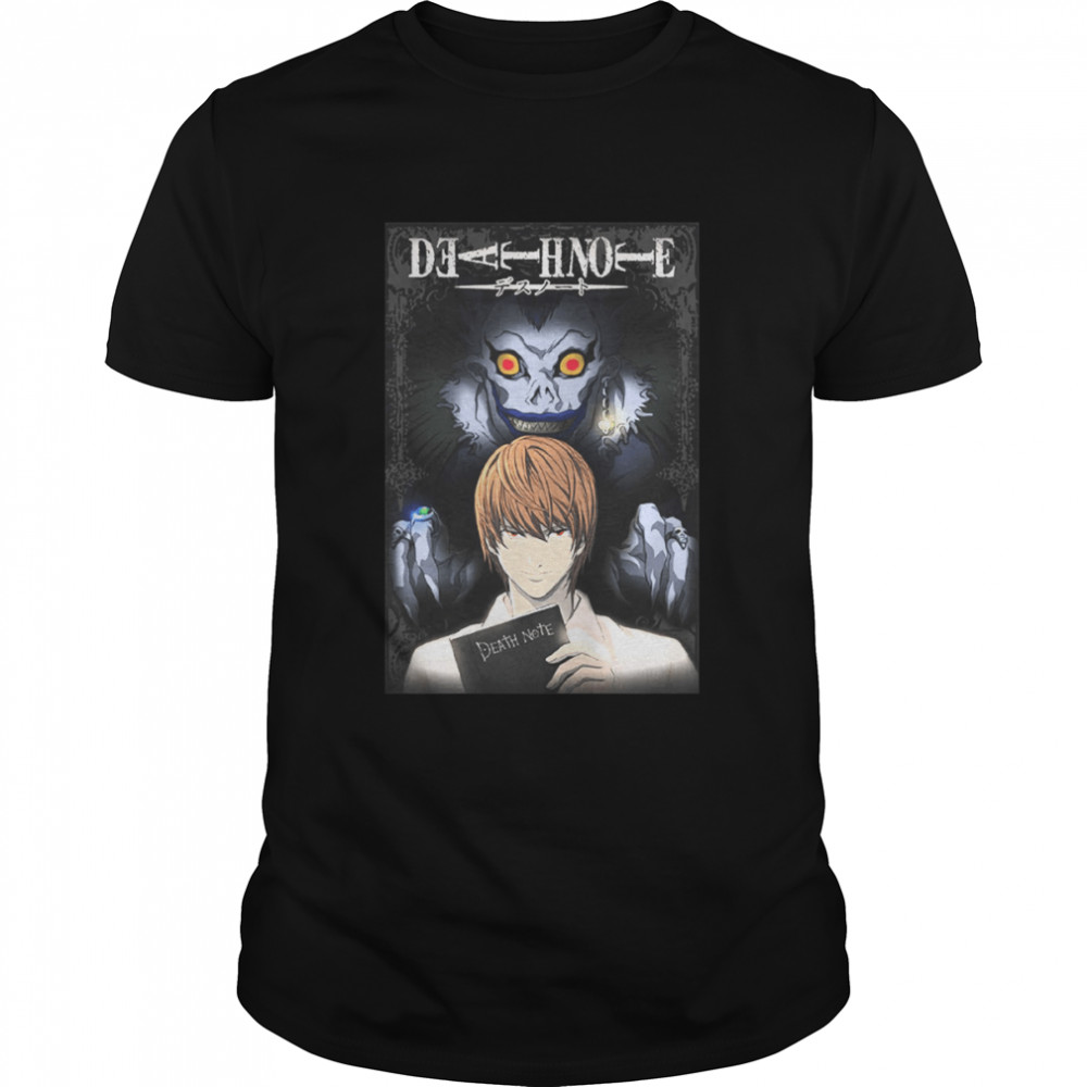 Ryuk And L Death Note Characters Manga shirt