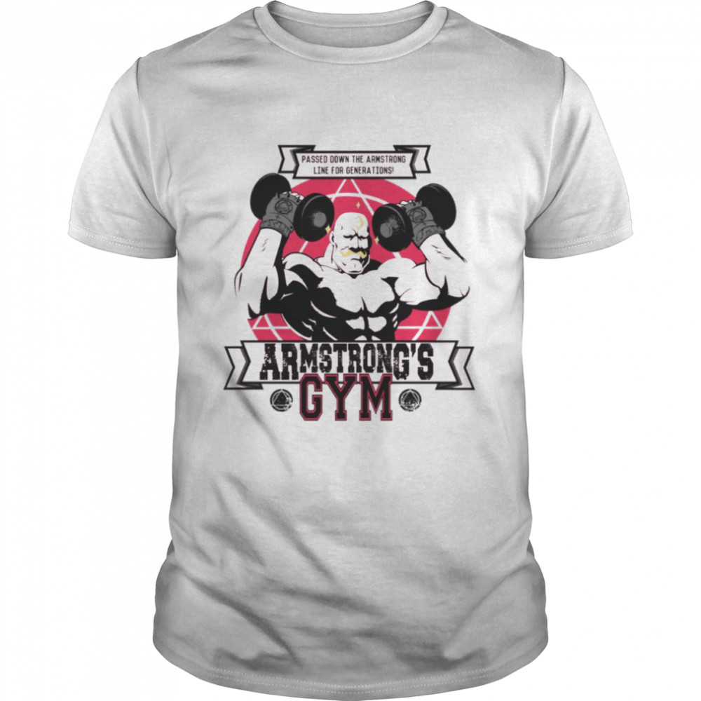 Strong Arm Gym Fullmetal Alchemist shirt