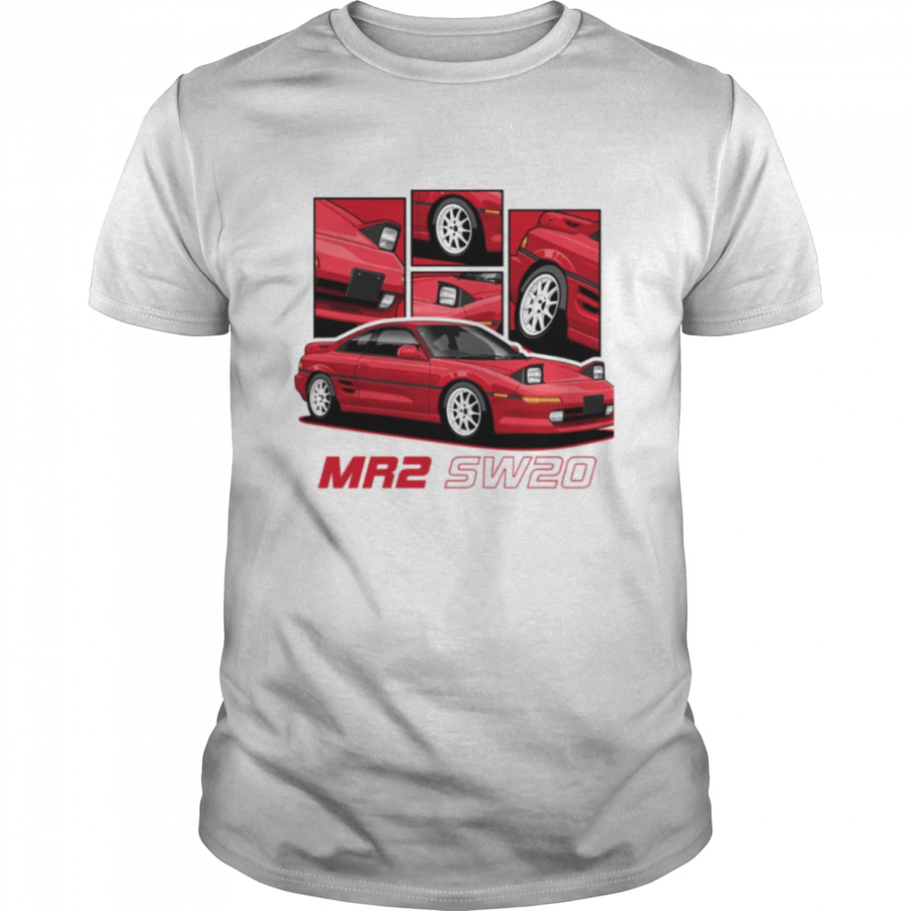 Toyota Mr2 Sw20 Jdm Initial D Manga shirt