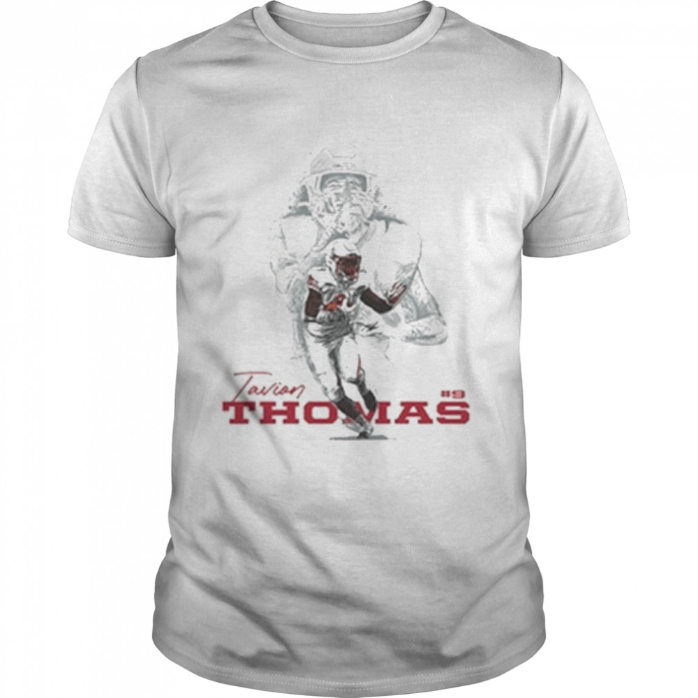 Utah utes 9 thomas sketch 2022 shirt