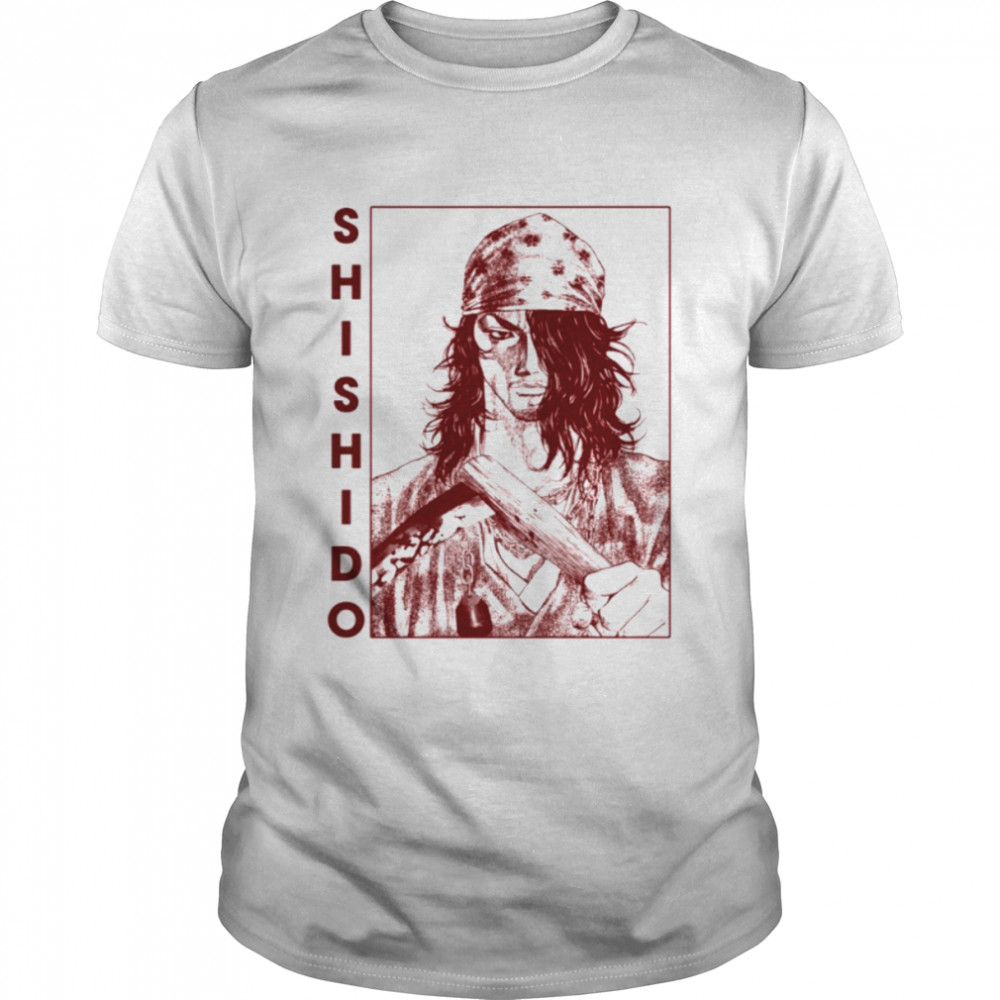 Vagabond Shishido Baiken Manga Design shirt