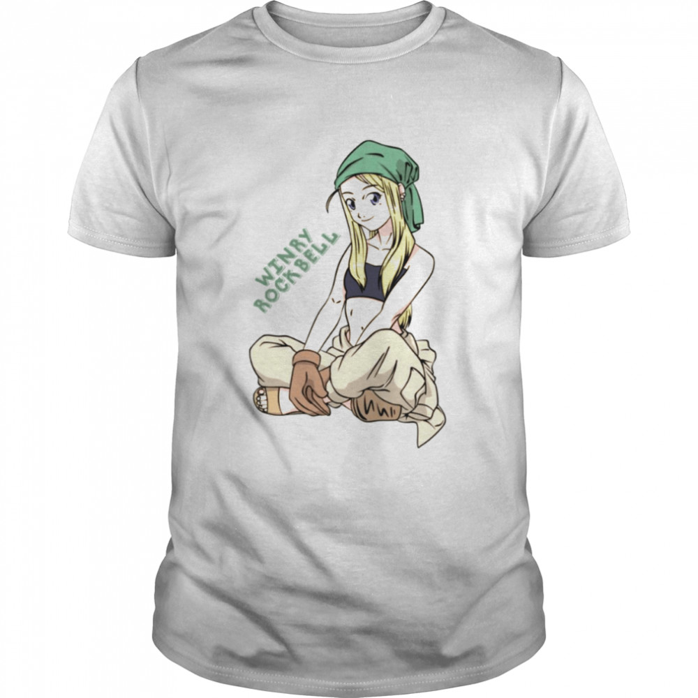 Winry Rockbell Fullmetal Alchemist Cute Design shirt