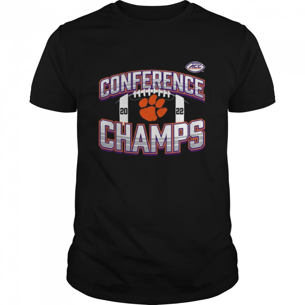 ACC Football Clemson Tigers 2022 Conference Champions Shirt