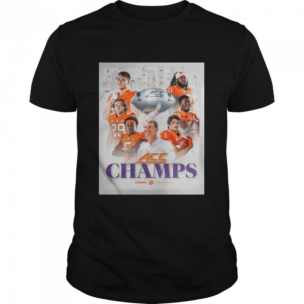 Clemson Tigers Team ACC Champions 2022 Shirt