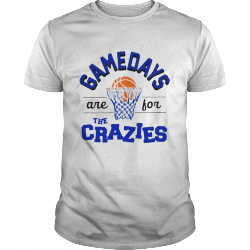 Duke Blue Devils Gamedays Are For The Crazies Shirt