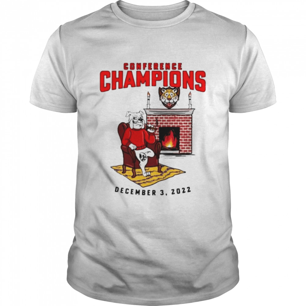 eorgia Bulldogs FIREPLACE Conference Champions 2022 Shirt