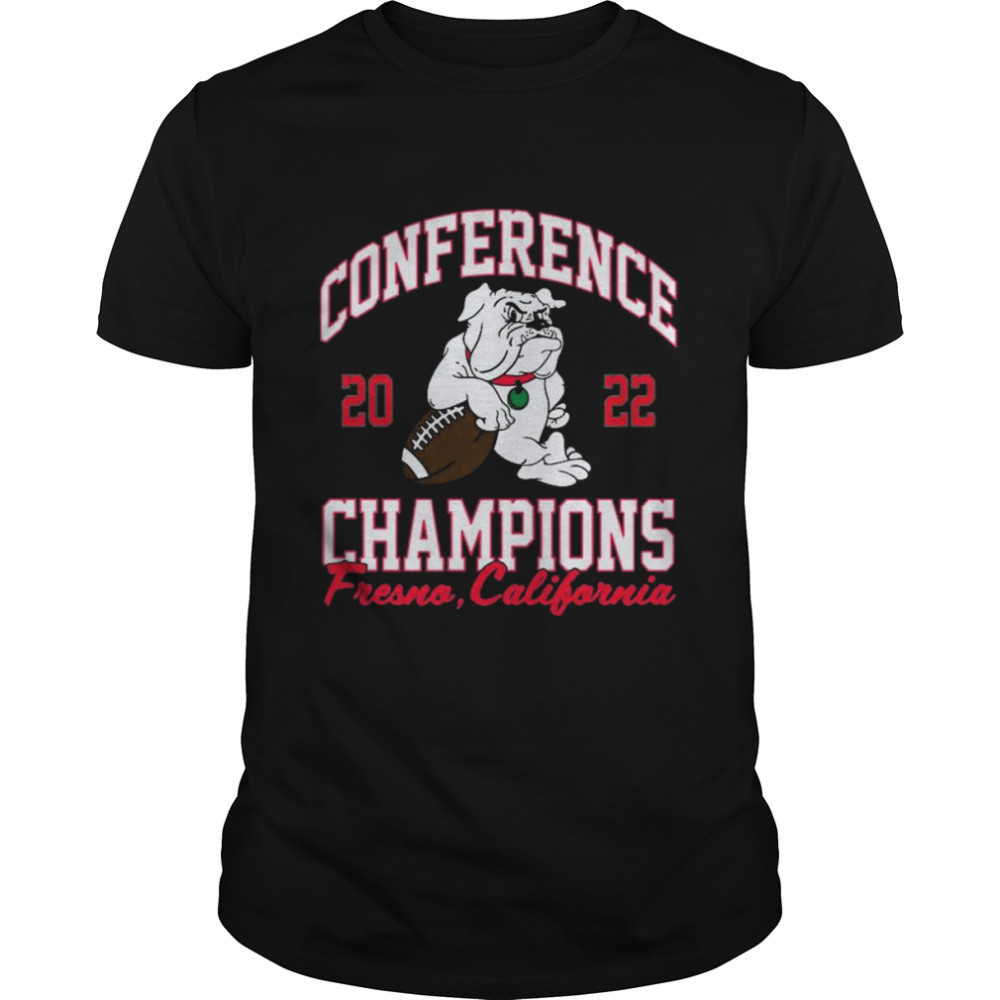 Fresno State Bulldogs 2022 Conference Champions Fresno, California Shirt