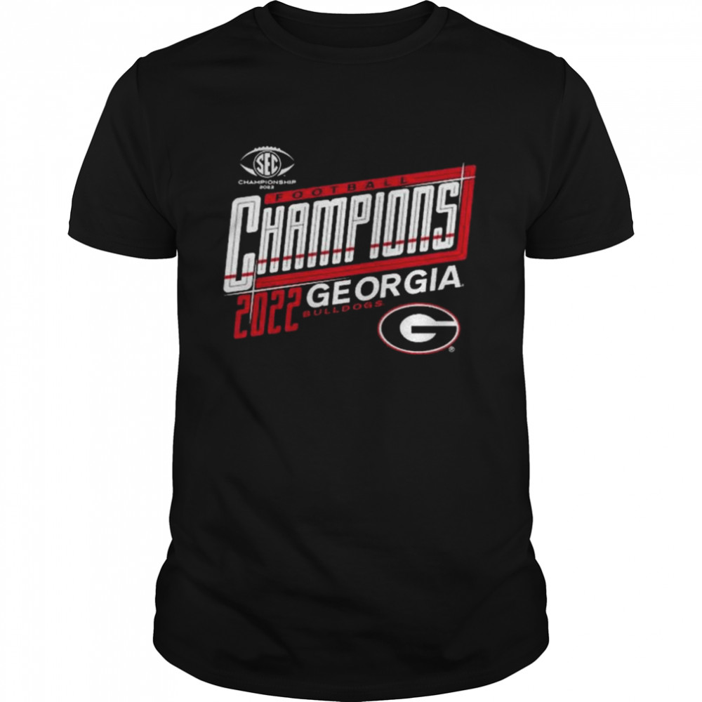 Georgia Bulldogs 2022 SEC Football Champions Shirt