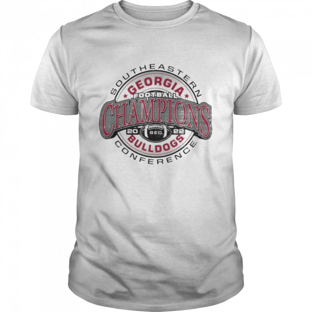 Georgia bulldogs 2022 sec football champions shirt