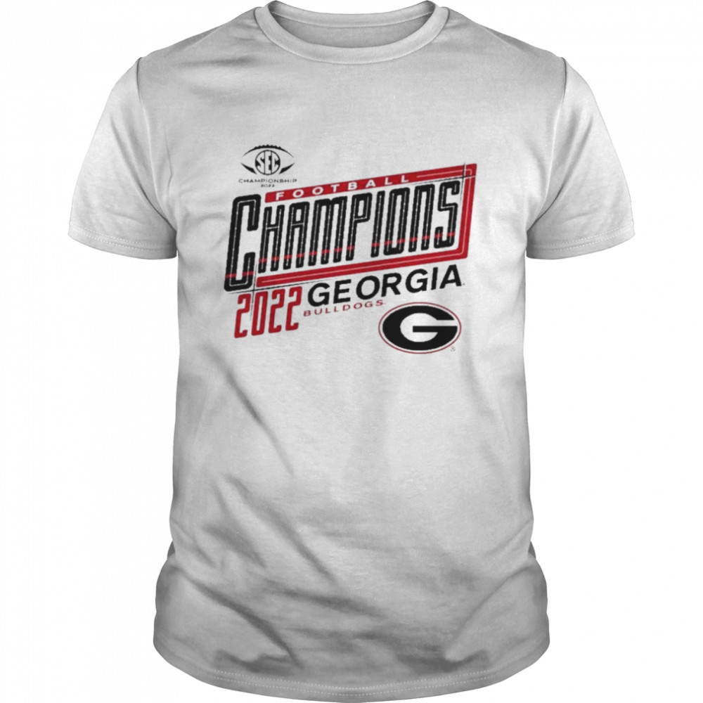 Georgia Bulldogs 2022 SEC Football Conference Champions T-Shirt