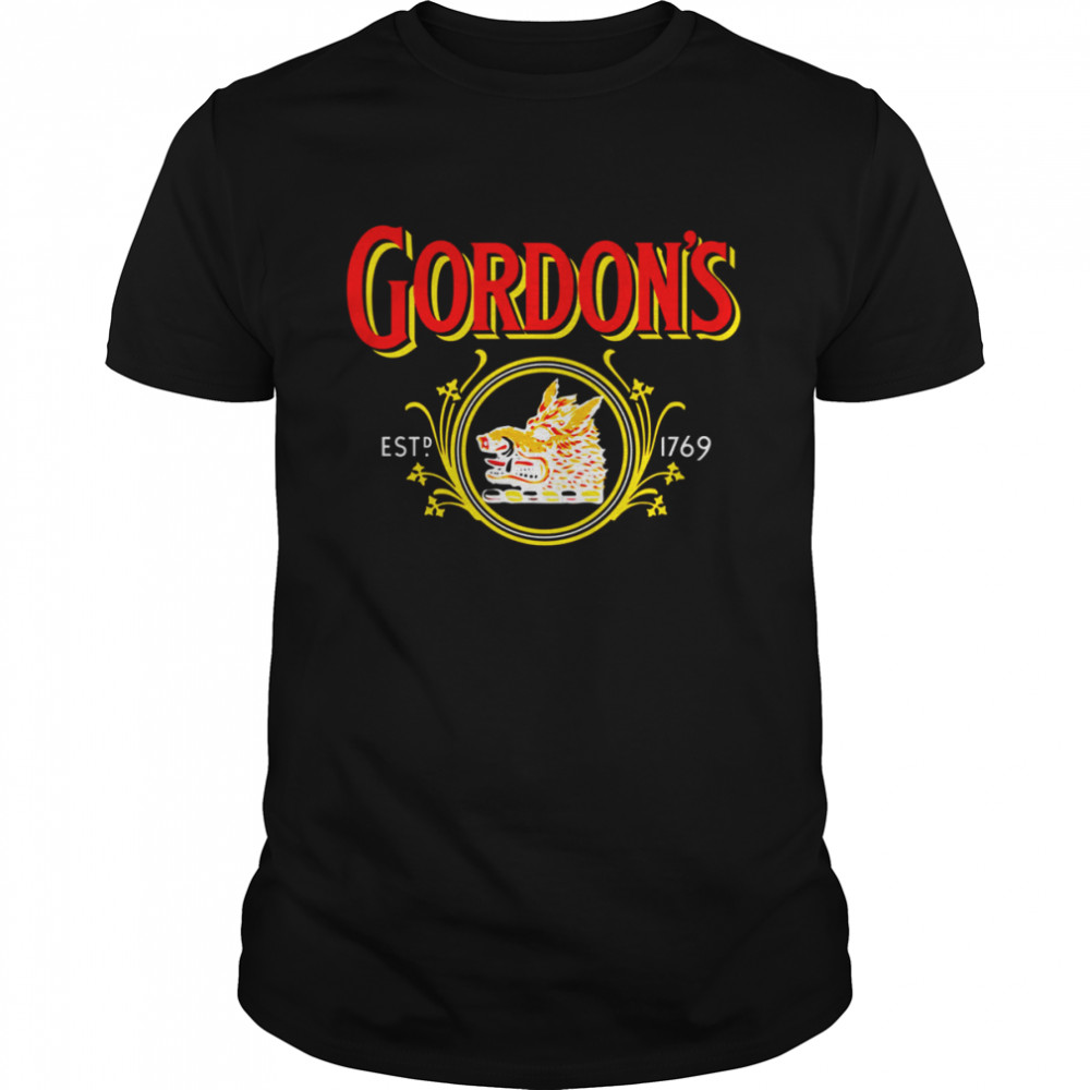 Gordon’s A Brand Of London Dry Gin 1769 shirt