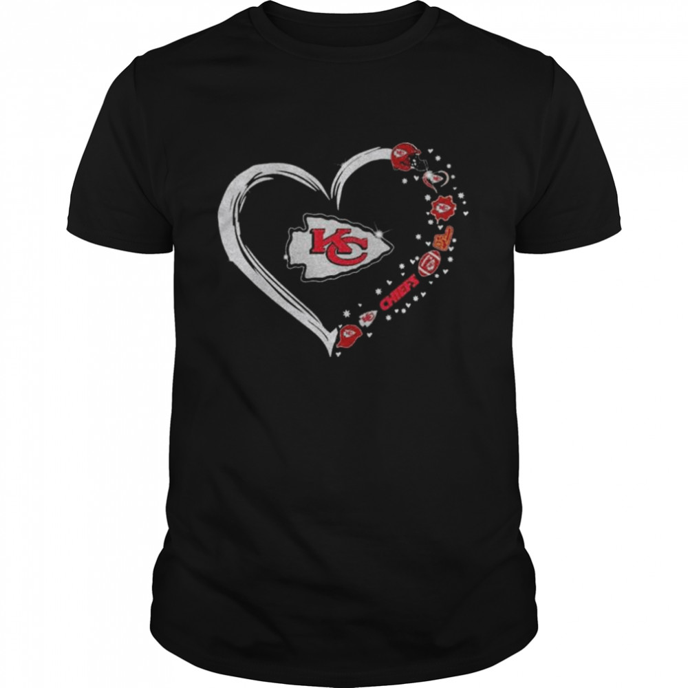 Heart Kansas City Chiefs Team Football 2022 shirt