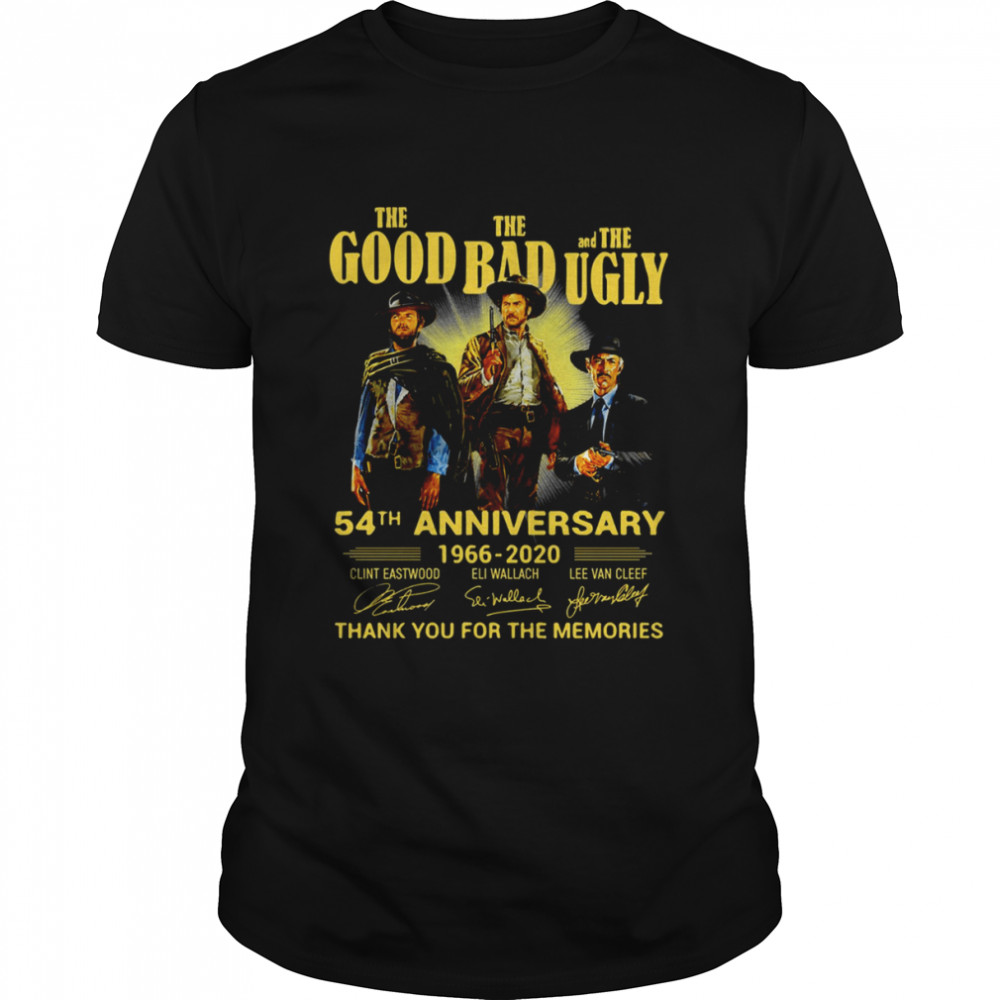 Hot The Good The Bad And The Ugly 54th Anniversary 1966 2020 shirt