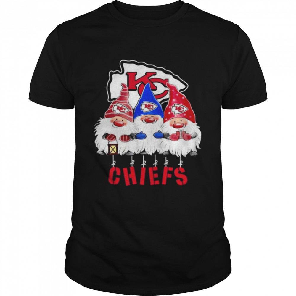 Kansas City Chiefs Team Gnomies Christmas 2022 Happy New Year 2023 shirt