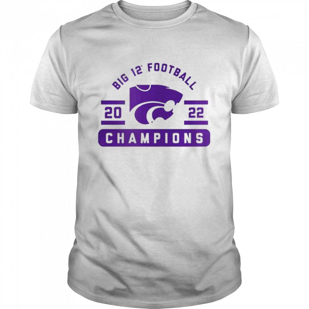 Kansas State Wildcats 2022 Big 12 Football Conference Champions shirt