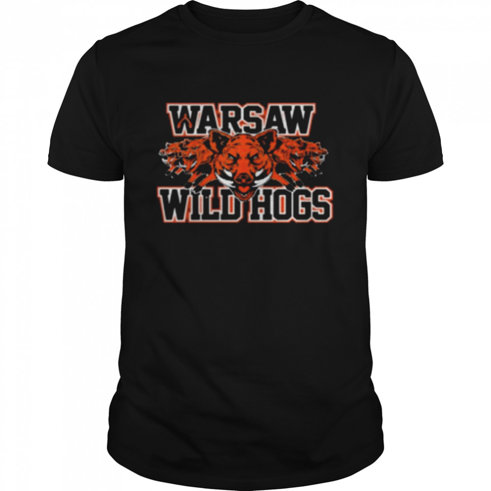 Ncaa michael curtis warsaw wild hog 2022 shirt