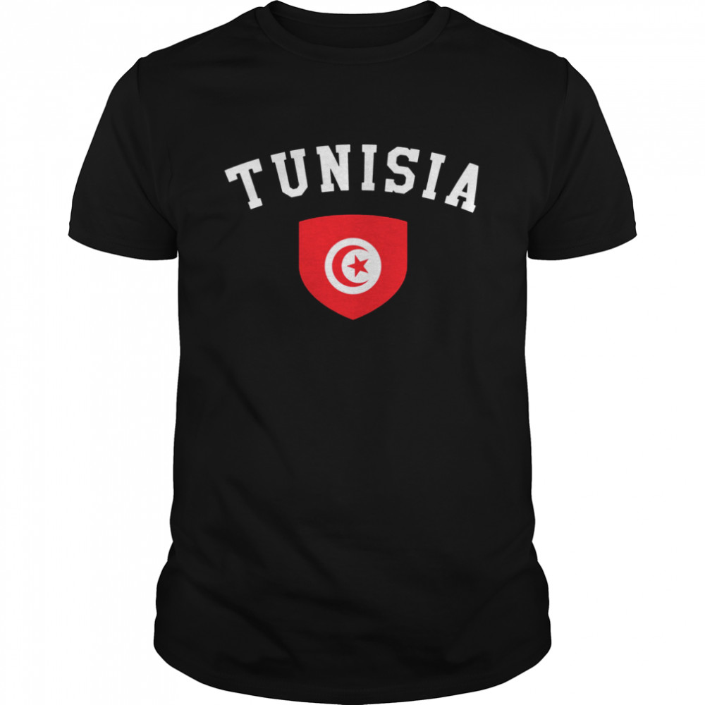 Red Logo Tunisia Supporters shirt