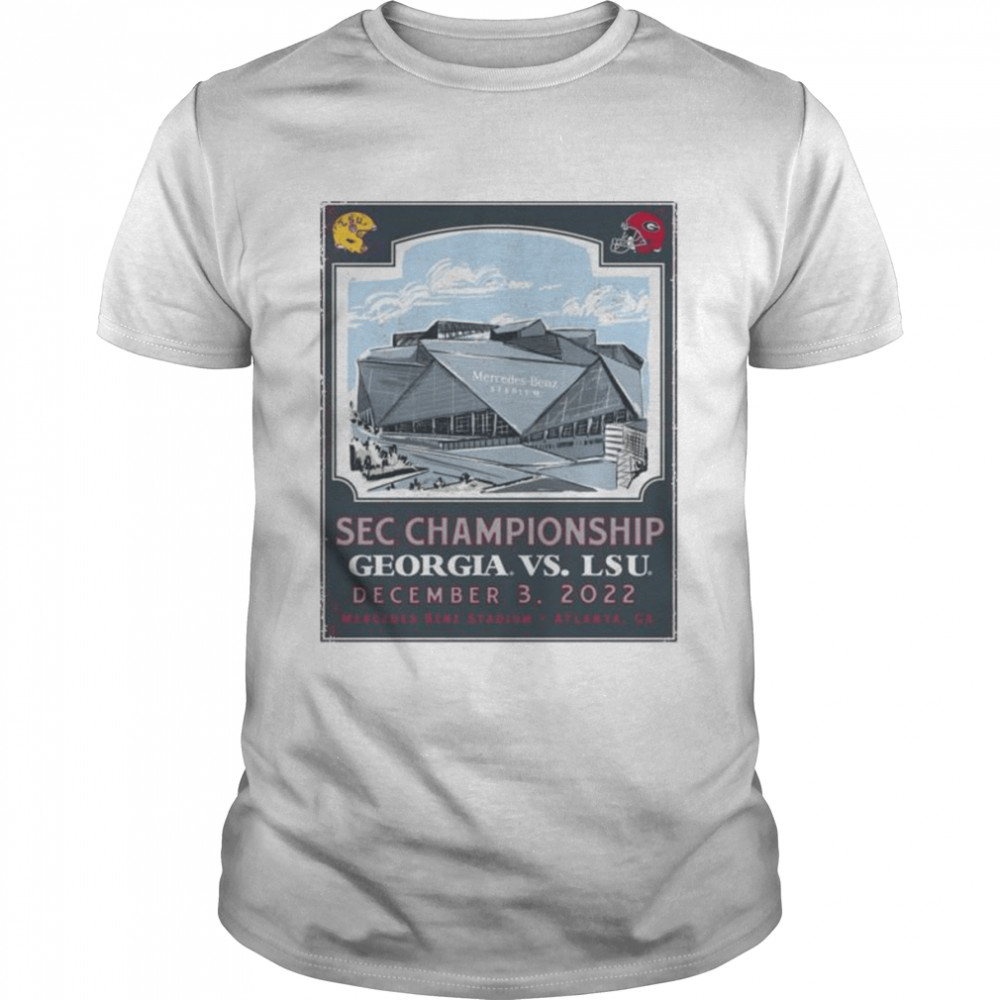 Sec Championship Georgia vs LSU December 3 2022 shirt